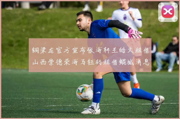 铜梁龙官方宣布张海轩王皓文租借山西崇德荣海马钰钧租借鲲城消息